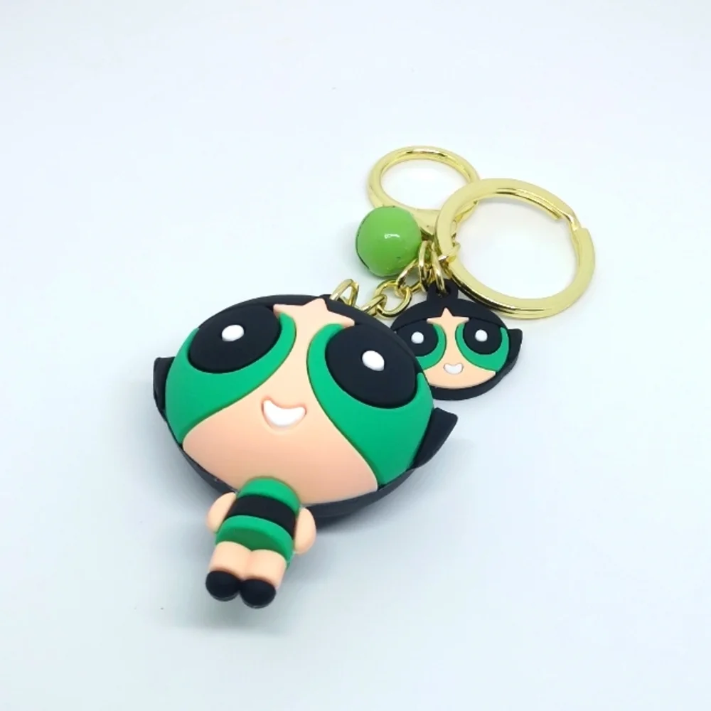 Powerpuff girls keychain